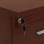 Συρταριερα Γραφειου Vance Επαγγελματικη Wenge HM2049.12 40x46x75υ Εκ. - Image 5