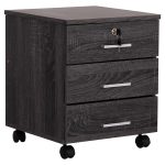 Συρταριερα Γραφειου Hayden HM2282.01 Σε Ανθρακι Χρωμα 39.5x40x46.5υεκ