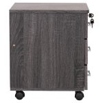 Συρταριερα Γραφειου Hayden HM2282.01 Σε Ανθρακι Χρωμα 39.5x40x46.5υεκ - Image 4