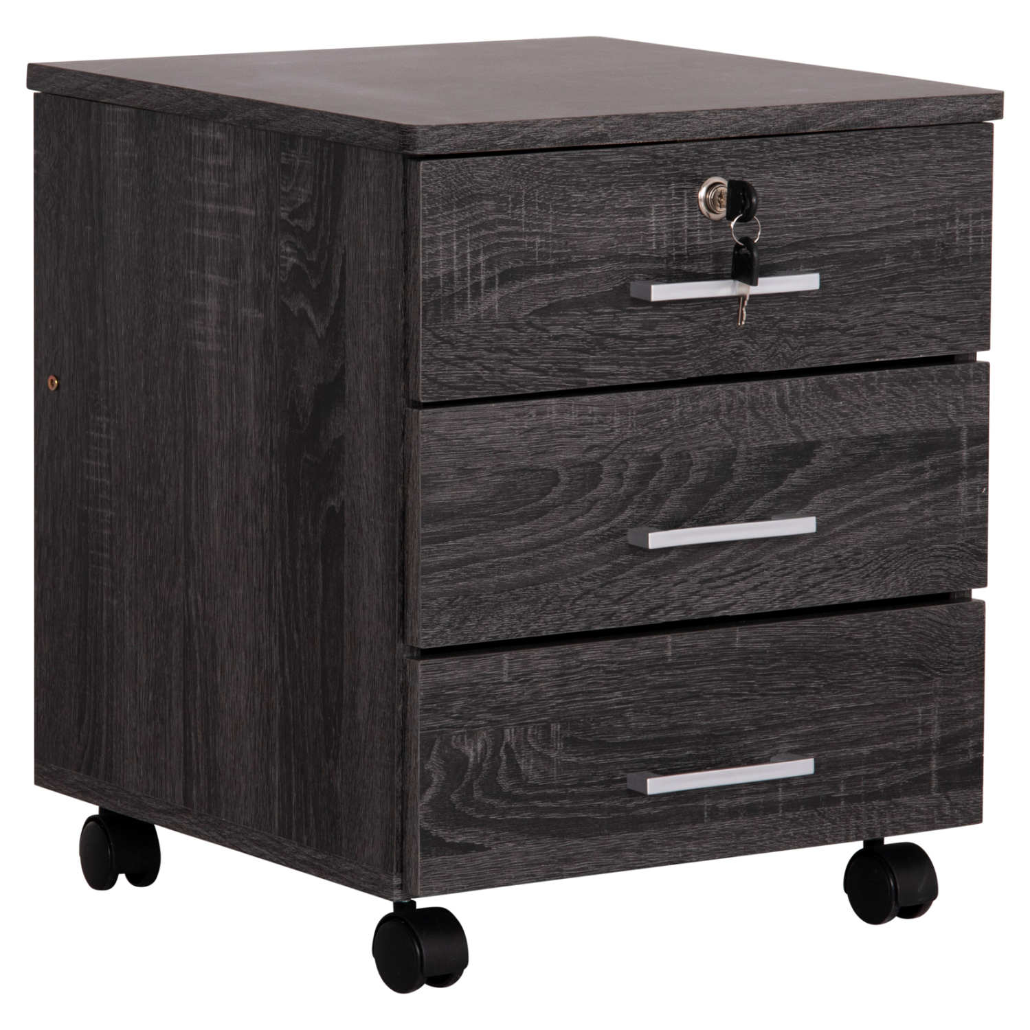 syrtariera-grafeioy-fb9228201-se-anthrak Συρταριερα Γραφειου Hayden HM2282.01 Σε Ανθρακι Χρωμα 39.5x40x46.5υεκ - Image 1