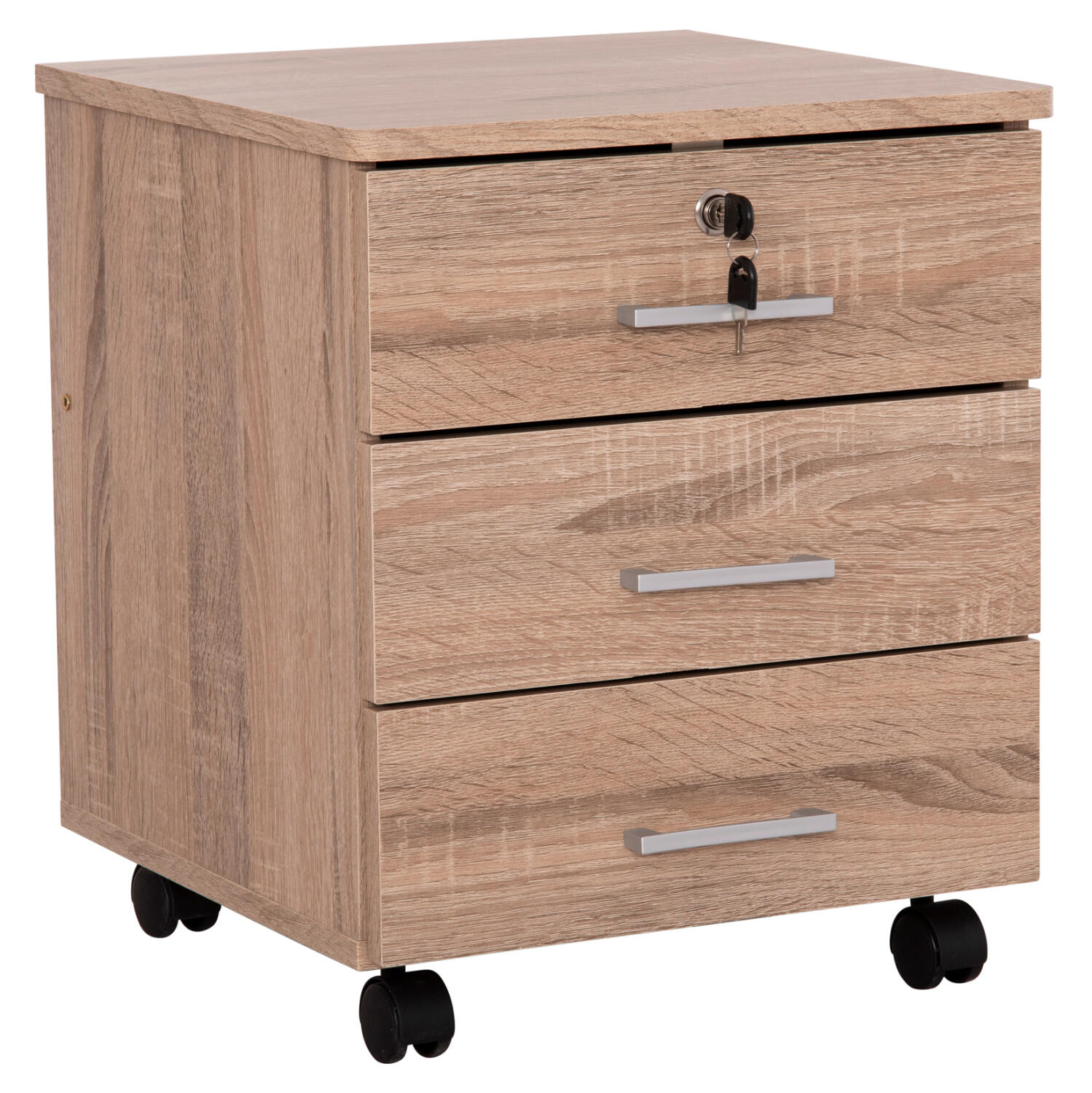 syrtariera-grafeioy-fb9228202-se-sonama- Συρταριερα Γραφειου Hayden HM2282.02 Σε Sonama Χρωμα 39.5x40x46.5υεκ - Image 1