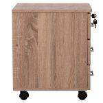 Συρταριερα Γραφειου Hayden HM2282.02 Σε Sonama Χρωμα 39.5x40x46.5υεκ - Image 4