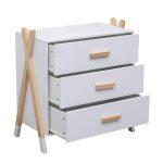 Συρταριερα Παιδικh Paschal HM2493.03 Μελαμινη-Ξυλο Πευκου 76x40x80.5υεκ - Image 5