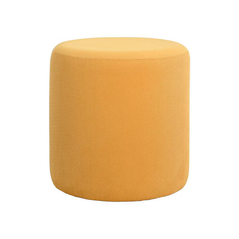 tampoyre-skampo-stroggylo-fylliana-circlo-kitrino-chroma-34x35ek1749811804 Ταμπουρε-Σκαμπο Στρογγυλο Fylliana Circlo Κιτρινο Χρωμα 34x35εκ - Image 1