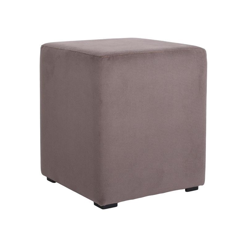 tampoyre-skampo-tetragono-fylliana-boxy-kafe-chroma-35x35x41ek1749811800 Ταμπουρε-Σκαμπο Τετραγωνο Fylliana Boxy Καφε Χρωμα 35x35x41εκ - Image 1