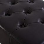 Ταμπουρε Υποποδιο T.chesterfield Emma HM226.01 PU 80x44x39y Εκ.σκ.καφε - Image 5