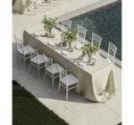 Tiffany-Ivory White Καρέκλα Πολυπροπυλενίου - Image 4