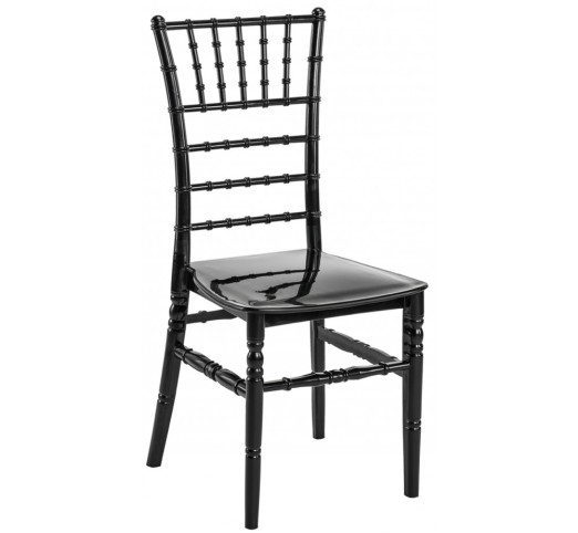 tiffany-karekla-749-24172 Tiffany-Black Καρέκλα Πολυκαρμπονική - Image 1