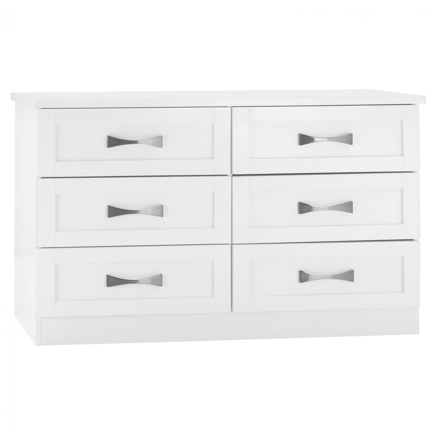 toyaleta-syrtariera-fb931705-me-6-syrtar Τουαλετα-Συρταριερα Milani HM317.05 Με 6 Συρταρια Λευκη 120x40x76yεκ. - Image 1
