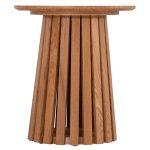 Τραπεζακι Βοηθητικο Talbert HM18025 MDF Σε Φυσικο Ξυλου φ45x50,5υεκ. - Image 3