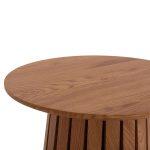 Τραπεζακι Βοηθητικο Talbert HM18025 MDF Σε Φυσικο Ξυλου φ45x50,5υεκ. - Image 6