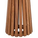 Τραπεζακι Βοηθητικο Talbert HM18025 MDF Σε Φυσικο Ξυλου φ45x50,5υεκ. - Image 7