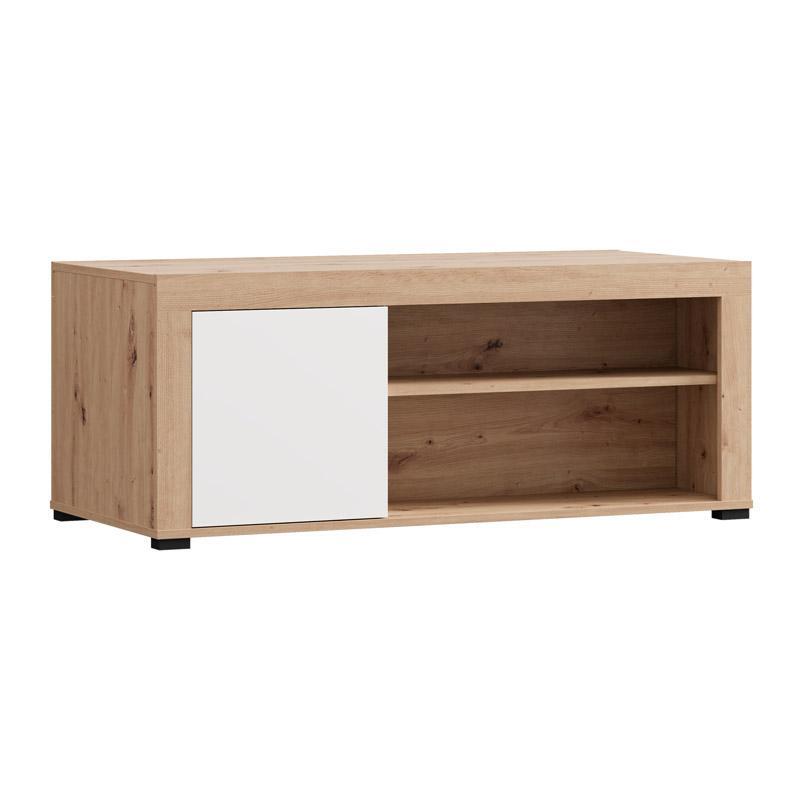 trapezaki-salonioy-argyll-leyko-me-artisan-oak-chroma-121x55x49ek1777547103 Τραπεζακι Σαλονιου Argyll Λευκο Με Artisan Oak Χρωμα 121x55x49εκ - Image 1