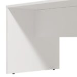 Τραπεζακι Σαλονιου Bolton Λευκο Χρωμα 90x50x45εκ - Image 5