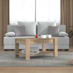 Τραπεζακι Σαλονιου Clent Artisan Oak Χρωμα 90x50x45εκ - Image 2