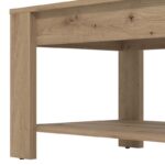 Τραπεζακι Σαλονιου Clent Artisan Oak Χρωμα 90x50x45εκ - Image 5