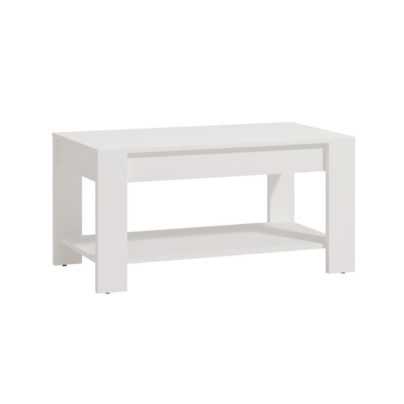 trapezaki-salonioy-clent-leyko-chroma-90x50x45ek1747118411 Τραπεζακι Σαλονιου Clent Λευκο Χρωμα 90x50x45εκ - Image 1