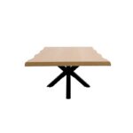Τραπεζακι Σαλονιου Fylliana 23c Φυσικο Χρωμα 120x80x45εκ - Image 3