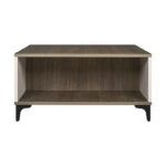 Τραπεζακι Σαλονιου Fylliana Aura Tobacco Με Cashmere Χρωμα 80x80x41εκ - Image 3