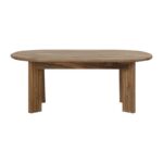 Τραπεζακι Σαλονιου Fylliana Bhopal Golden Brown Χρωμα 120x60x46εκ - Image 2
