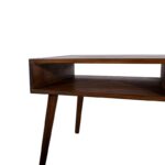 Τραπεζακι Σαλονιου Fylliana Retro Καρυδι 96x51x45εκ - Image 4
