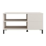 Τραπεζακι Σαλονιου Marron Cashmere-Μαυρο Ματ 102x55x52εκ - Image 3