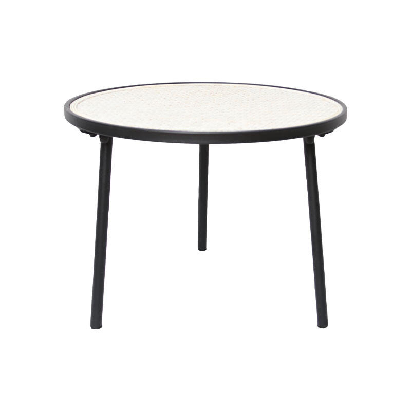 trapezaki-salonioy-metalliko-55415-192038 Μεταλλικο Τραπεζακι Σαλονιου Fylliana 55x55x41.5εκ - Image 1
