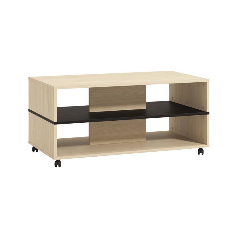 trapezaki-salonioy-savio-light-port-oak-black-oak-101x55x48ek1747481710 Τραπεζακι Σαλονιου Savio Light Port Oak/Black Oak 101x55x48εκ - Image 1