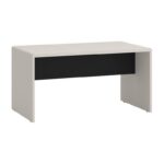 Τραπεζακι Σαλονιου Sedico Cashmere-Cashmere Mat-Μαυρο 90x50x47εκ