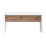 Τραπεζακι Σαλονιου Sedico Λευκο-Λευκο High Gloss-Artisan Oak 90x50x47εκ - Image 3