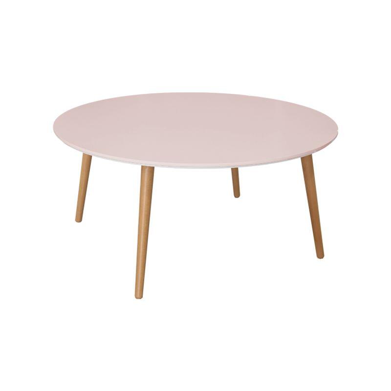 trapezaki-salonioy-stroggylo-f90-machiato-me-leyka-podia-909045-4 Τραπεζακι Σαλονιου Στρογγυλο Fylliana F90 Macchiato 90x90x45εκ - Image 1