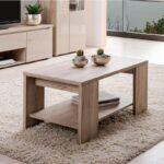 Τραπεζακι Σαλονιου Union Grey Oak 90x50x41εκ - Image 2