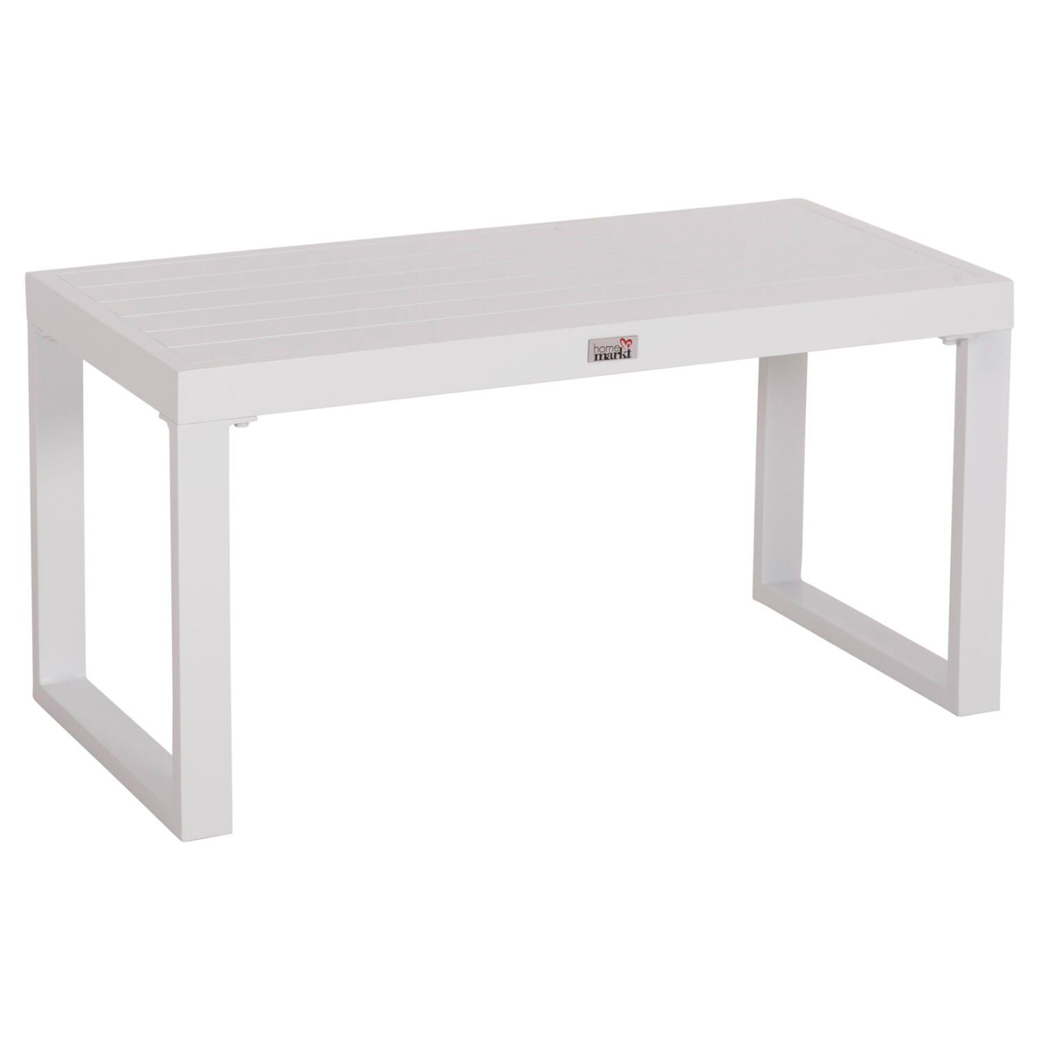 trapezaki-xaplostras-fb9627501-aloyminio Τραπεζακι Ξαπλωστρας Sentry HM6275.01 Αλουμινιο Σε Λευκο 87x43,5x45υεκ. - Image 1
