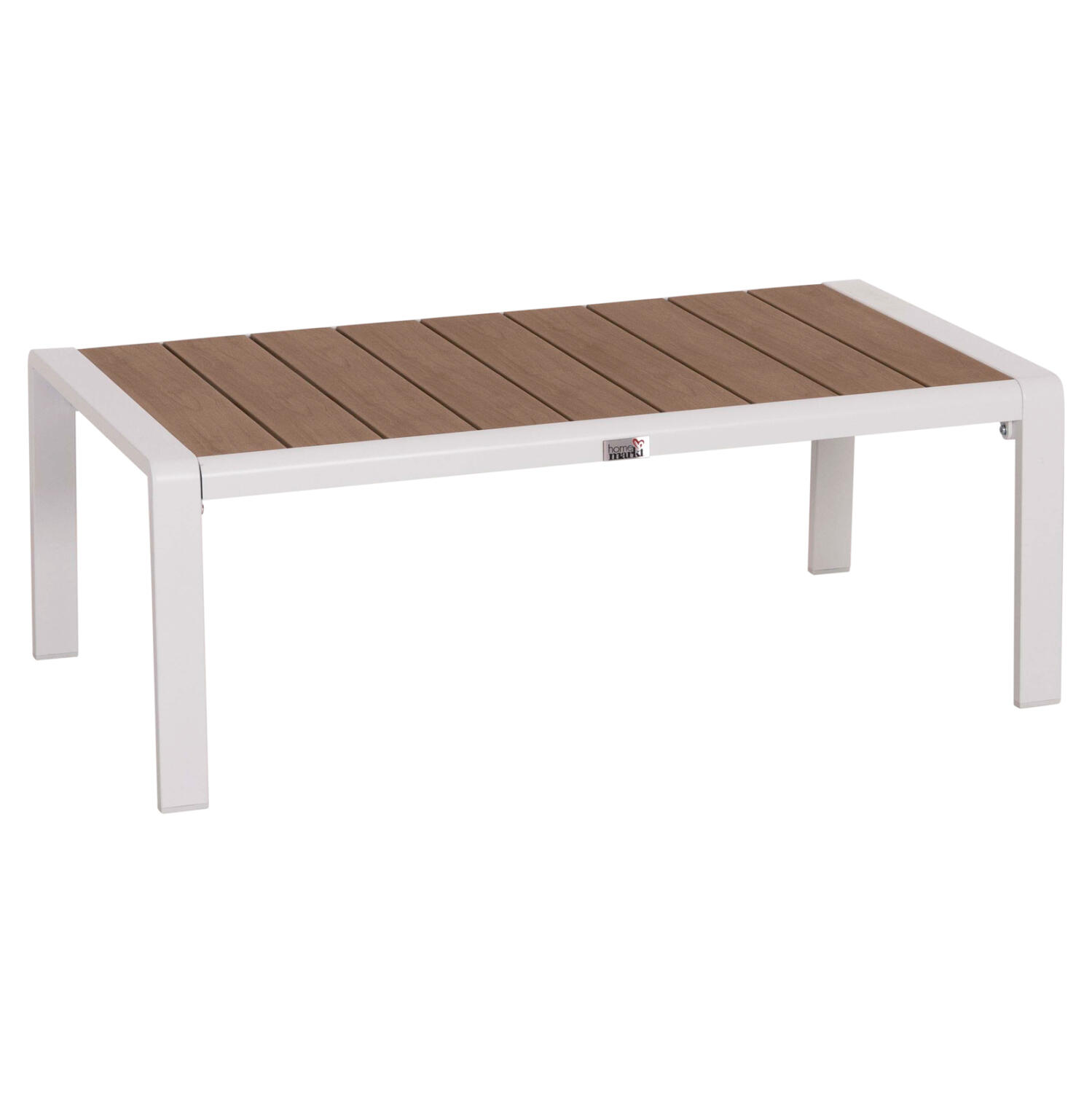 trapezaki-xaplostras-fb9627601-aloyminio Τραπεζακι Ξαπλωστρας Bentry HM6276.01 Αλουμινιο Λευκο--Polywood 100x56x35υεκ. - Image 1