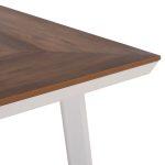Τραπεζι Αλουμινιου Taber HM5131.11 Λευκο Με Polywood Top 200x100x75υεκ - Image 7