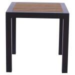 Τραπεζι Αλουμινιου Sabra HM5403.02 Γκρι Με Polywood 45χ45x45,5yεκ. - Image 3