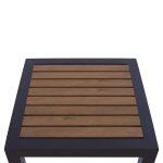 Τραπεζι Αλουμινιου Sabra HM5403.02 Γκρι Με Polywood 45χ45x45,5yεκ. - Image 4