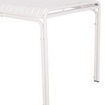 Τραπεζι Αλουμινιου Rachel HM6339.02 Λευκο 150x80x75υεκ. - Image 8