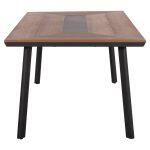 Τραπεζι Αλουμινιου Taber Με Polywood 200x100 Γκρι HM5131.12 - Image 4