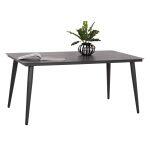 Τραπεζι Αλουμινιου Ορθογωνιο Higer HM6291.01 Γκρι 160x90x78υεκ.