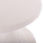 Τραπεζι Βοηθητικο Rebon HM18156.02L Fiber Cement Σε λευκο--φ40x56.5υεκ. - Image 9