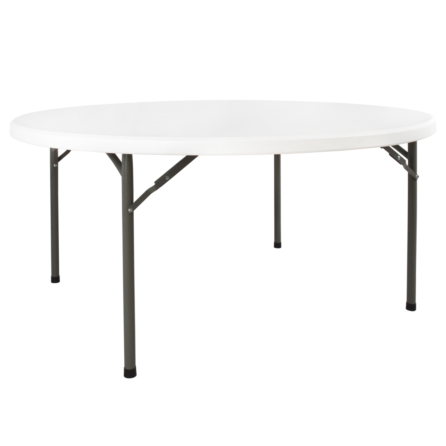 trapezi-catering-synedrioy-fb95043-f152c Τραπεζι Catering-Συνεδριου HM5043 φ152χ74εκ Πτυσσομενο Στρογγυλο - Image 1