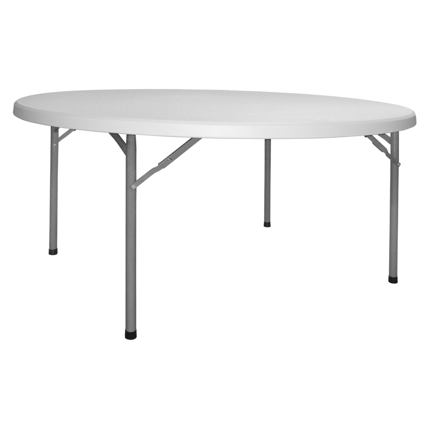 trapezi-catering-synedrioy-stroggylo-fb9 Τραπεζι Catering-Συνεδριου Στρογγυλο HM5062 φ122χ74εκ Πτυσσομενο - Image 1