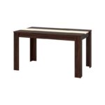 Τραπεζι Τραπεζαριας Domus Dark Sonoma/Sonoma 135x80.5x74.5εκ