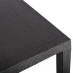 Τραπεζι Εξοχης Fylliana Baltic Καφε Χρωμα 140x80x75εκ - Image 5