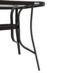 Τραπεζι Εξοχης Fylliana Steel Καφε 140x80x70εκ - Image 7