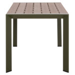 Τραπεζι Εξωτ.χωρου Goya HM6059.07 Αλουμινιο Σe Olive Green & Polywood 160x80χ75υεκ. - Image 5