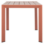 Τραπεζι Εξωτ.χωρου Goya HM6059.08 Αλουμινιο Σe Terracotta & Polywood 160x80χ75υεκ. - Image 5