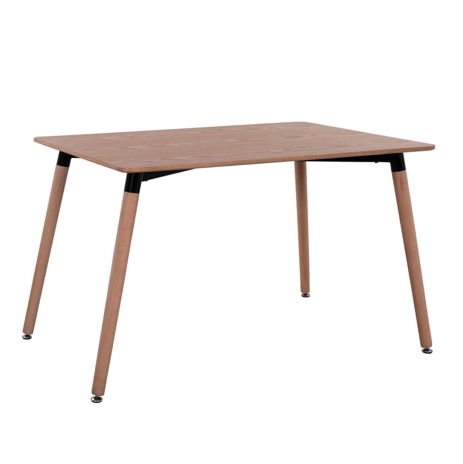 trapezi-fb900804-fysiko-xylina-podia-oxi Τραπεζι Minimal HM008.04 Φυσικο Ξυλινα Ποδια Οξια 120χ80x73υ Εκ. - Image 1