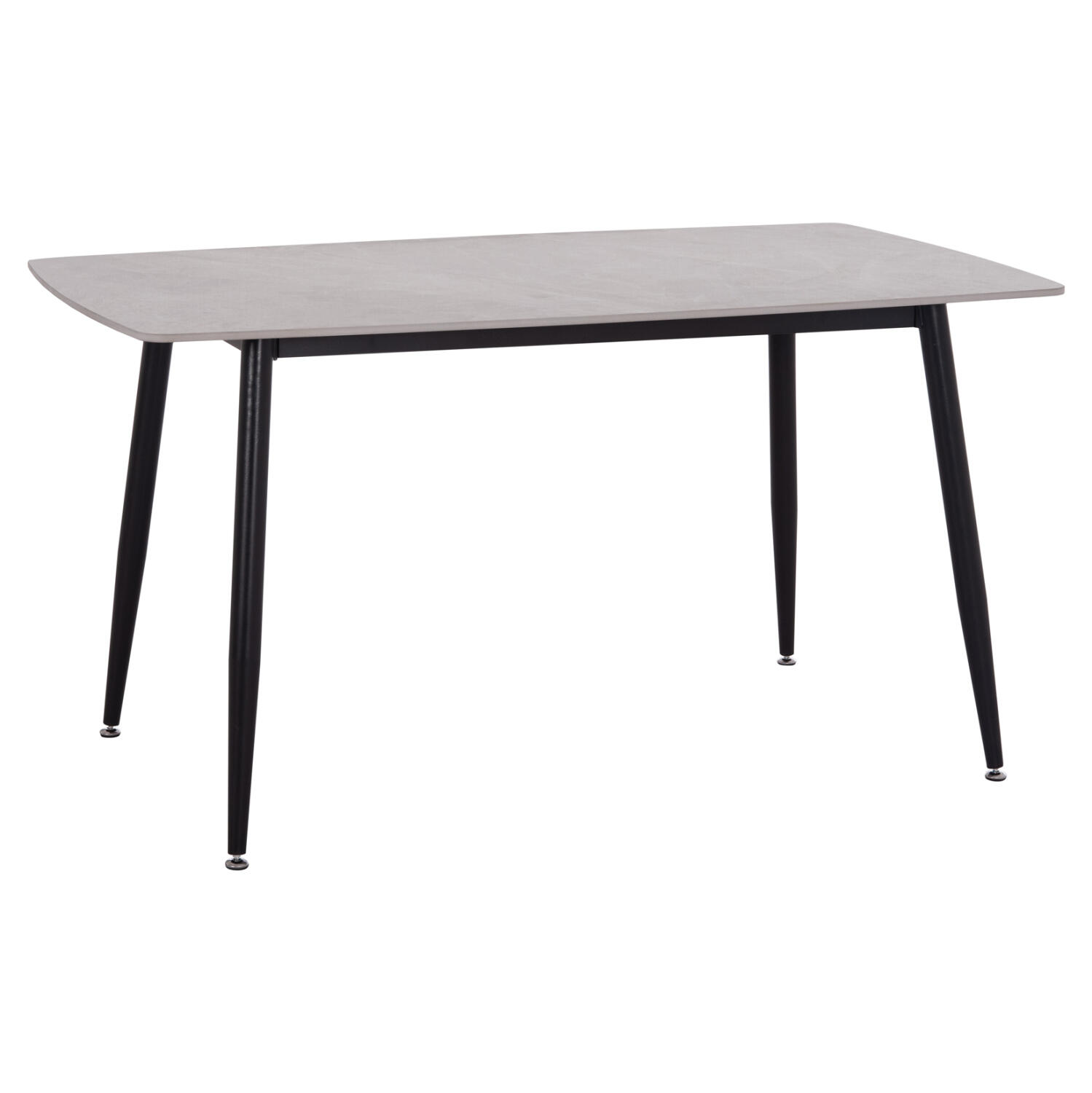 trapezi-fb91814913-keramiko-top-gkri-mar Τραπεζι Raven HM18149.13 Κεραμικο Top Με Οψη Γκρι Μαρμαρο 140x80x74υεκ. - Image 1